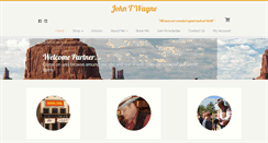 Desktop Screenshot of johntwayne.com